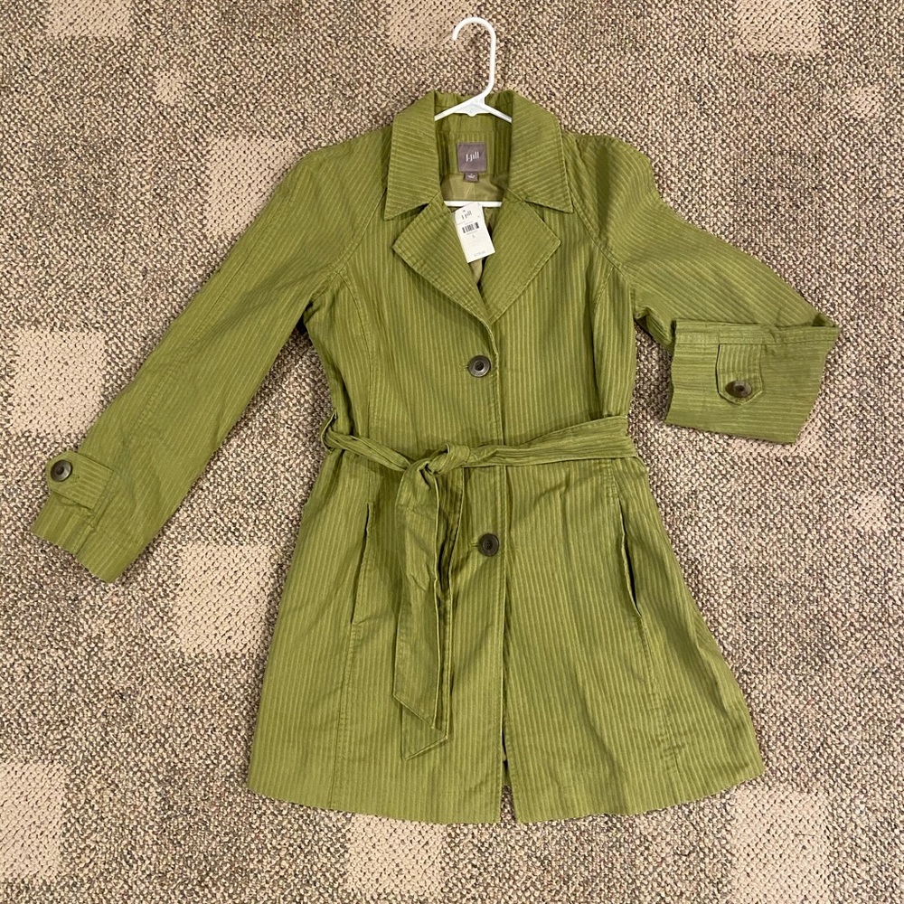 J. Jill Corduroy Trench Coat